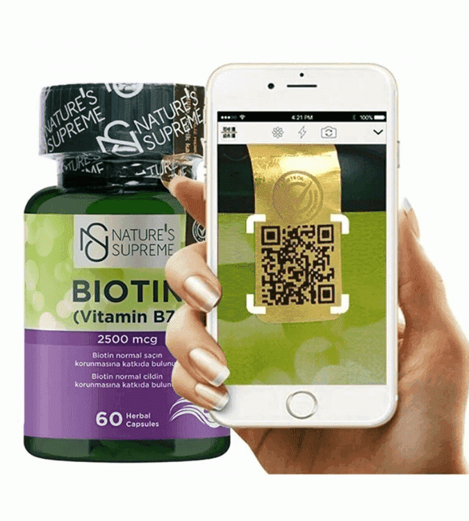 Nature's Supreme Biotin 2500 Mcg 60 tablets