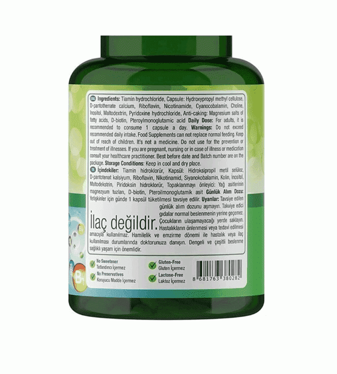 Nature's Supreme Vitamin B Complex 60 tablets