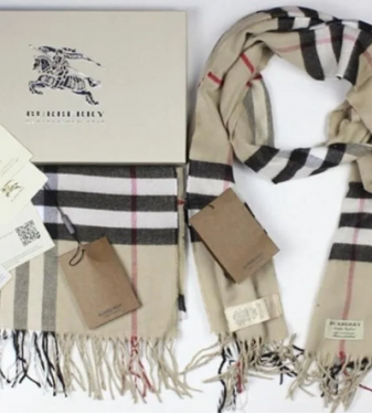 Unisex Brown Scarf - Armani Jeans