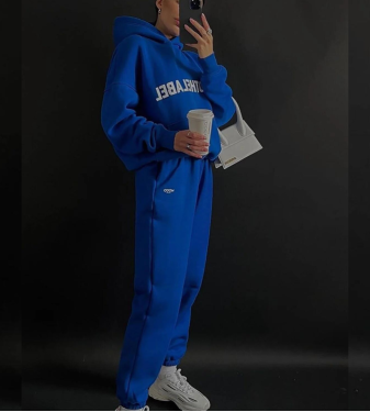 Women's Winter Oversize Sports Pajamas
