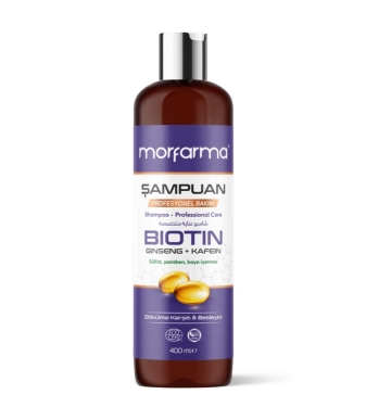 Morfarma Professional Care Shampoo (Biotin_Ginseng_Caffeine).