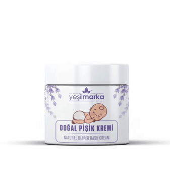Natural anti-diaper rash cream from YeşilMarka