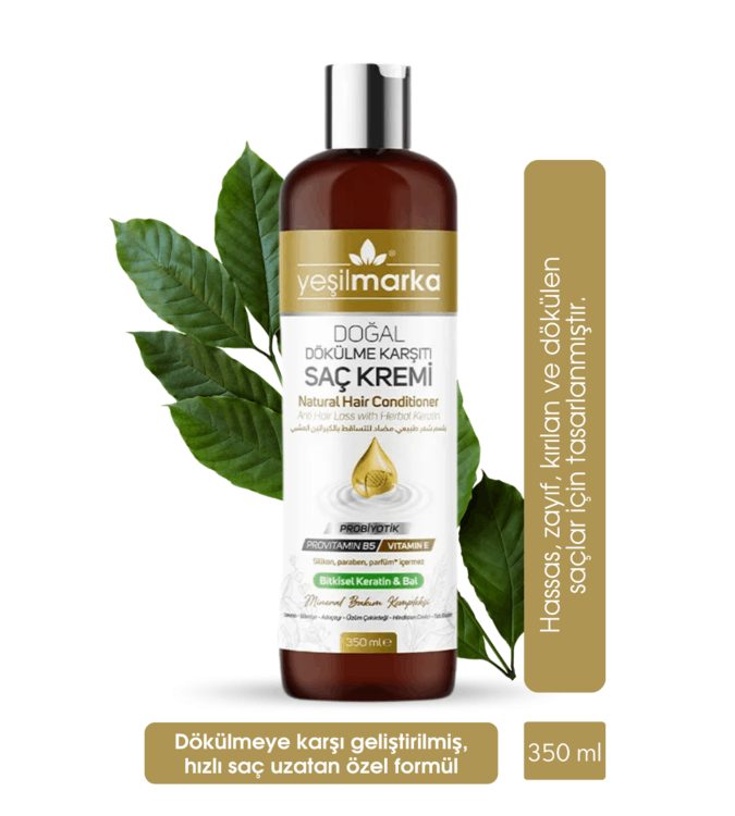 Natural anti-hair loss conditioner from YeşilMarka
