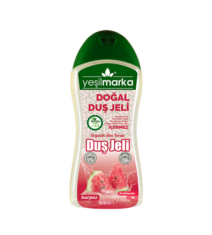 Natural shower gel from YeşilMarka - watermelon