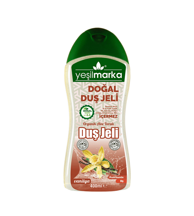 Natural Shower Gel - Vanilla - YeşilMarka