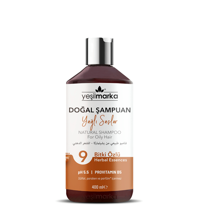 Oily hair shampoo from YeşilMarka - 400ml