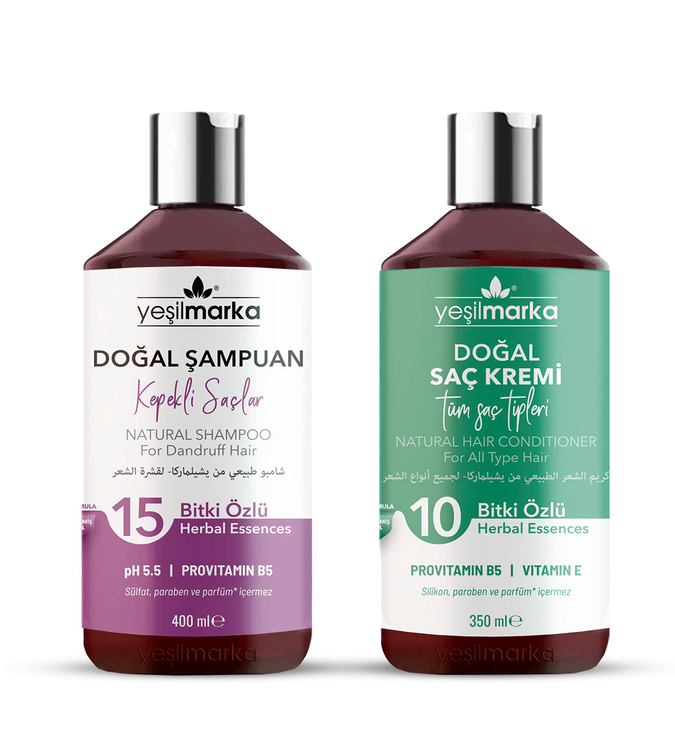 YeşilMarka Hair Care Set (Shampoo-Conditioner)