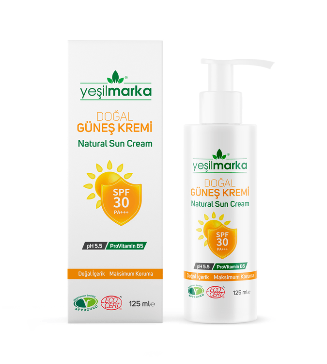Natural sunscreen from YeşilMarka SPF 30