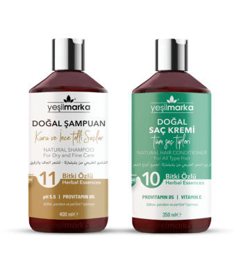 Care set for dry and weak hair from YeşilMarka