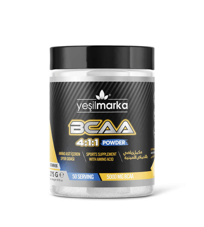 BCAA sports supplement with amino acids from YeşilMarka - Pineapple - 275g