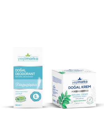 Smoothing set from YeşilMarka (cream - deodorant)