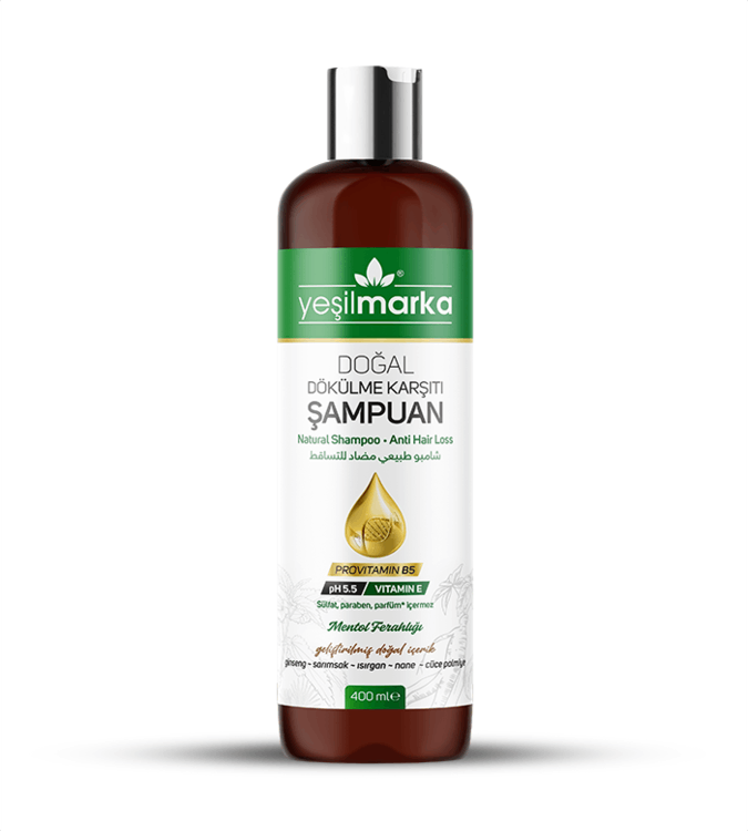 YeşilMarka natural anti-hair loss shampoo - 400ml