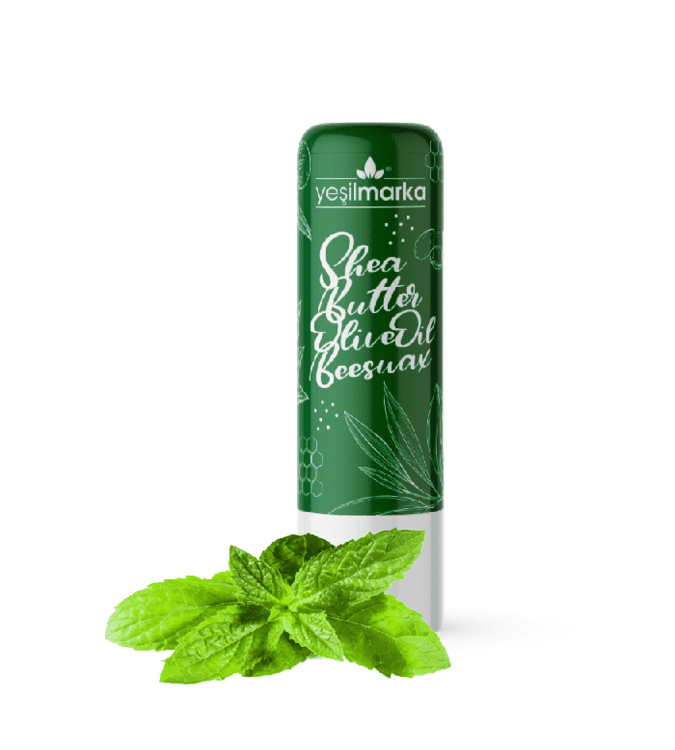 Natural lip balm with mint flavor from YeşilMarka