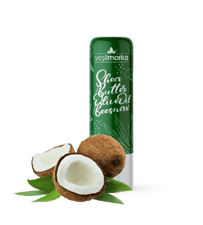 Natural lip balm with coconut flavor from YeşilMarka