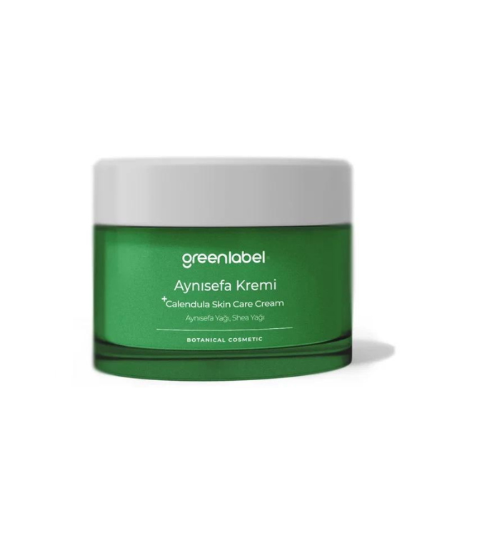 Intensive skin moisturizing cream with calendula oil extract 50 ml - Greenlabel