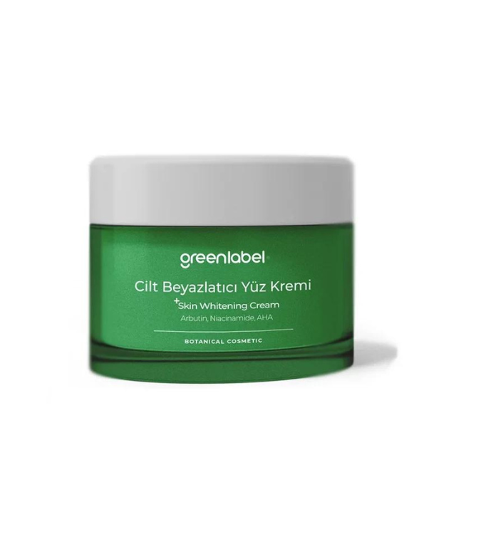 Whitening and skin tone balancing cream 50 ml - Greenlabel