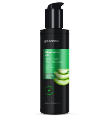 Aloe vera gel for body care 200 ml - Greenlabel