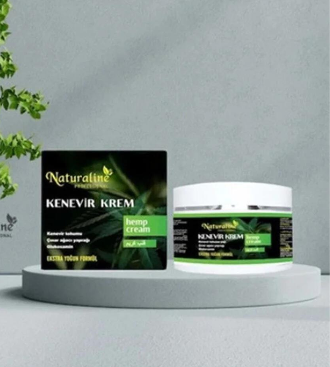 Natural Hemp Cream Pain and Massage Cream with Hemp Oil