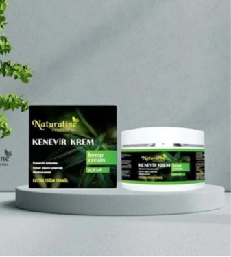 Natural Hemp Cream Pain and Massage Cream with Hemp Oil - Naturaline