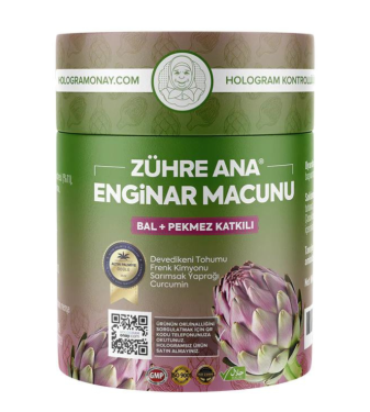 Artichoke pasten- with honey and molasses - 240gr - Zuhre Ana