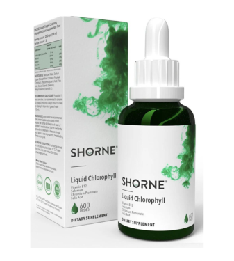 chlorophyll water, folic acid, chromium picolinate, selenium, vitamin B12 - Shorne