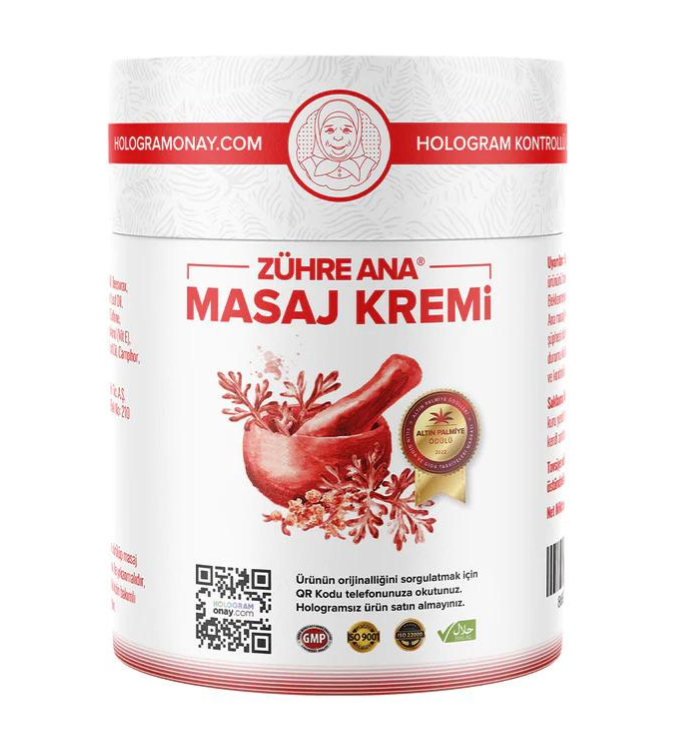 Massage cream 240 ml - Zuhre Ana