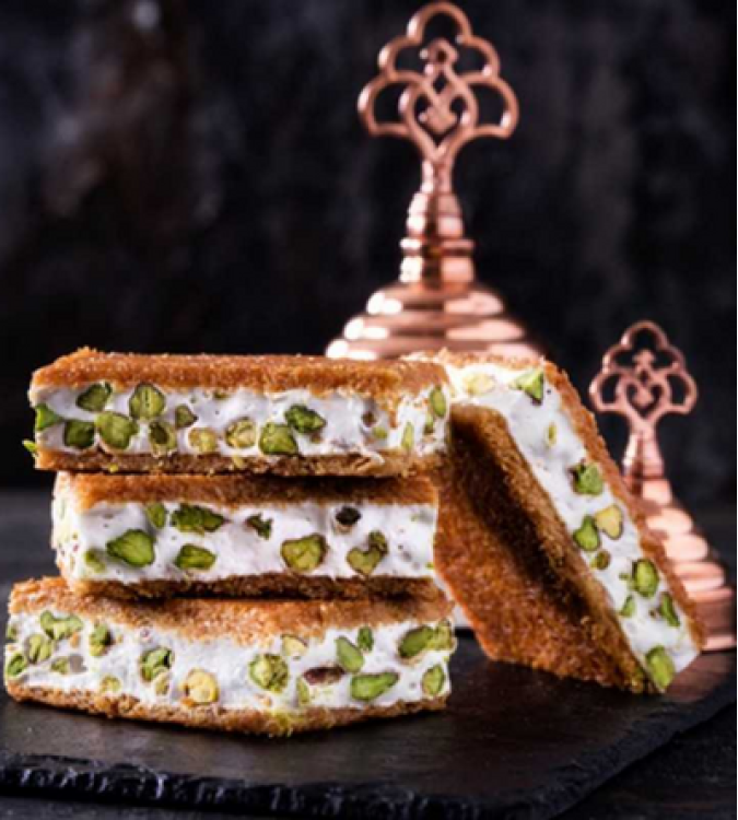 Mixed Ottoman Kadayef - Crystal Box 500 g - by Hafiz Mustafa