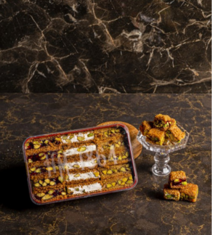 Mixed Ottoman Kadayef - Crystal Box 500 g - by Hafiz Mustafa