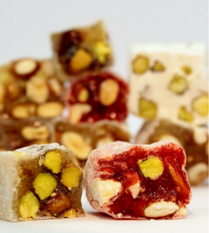 Mixed Turkish Delight -  Large Box 1.7kg - by Hafez Mustafa