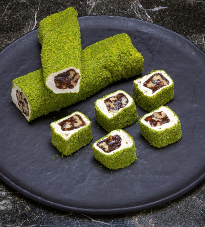 Sultan Turkish Delight  with Walnut - 1kg - by Hafiz Mustafa