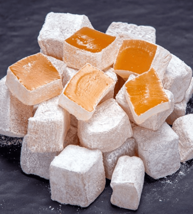 Turkish Delight with Lemon - 1 kg - Hafiz Mustafa