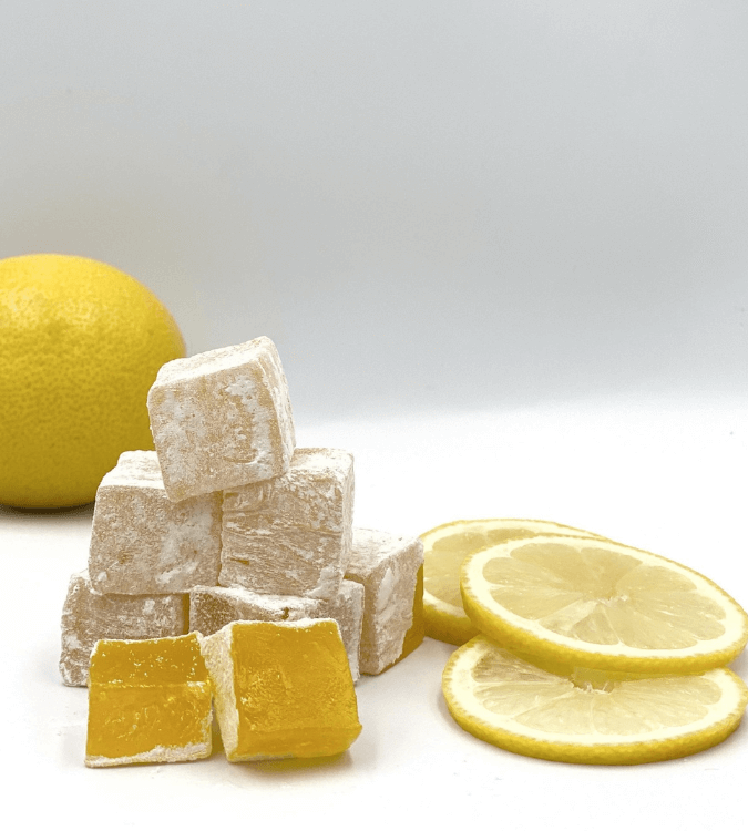Turkish Delight with Lemon - 1 kg - Hafiz Mustafa