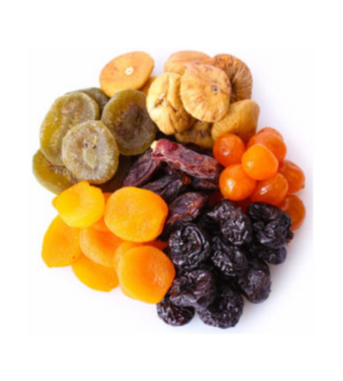 Mixed Seasoned Dried Fruit 450 Gr