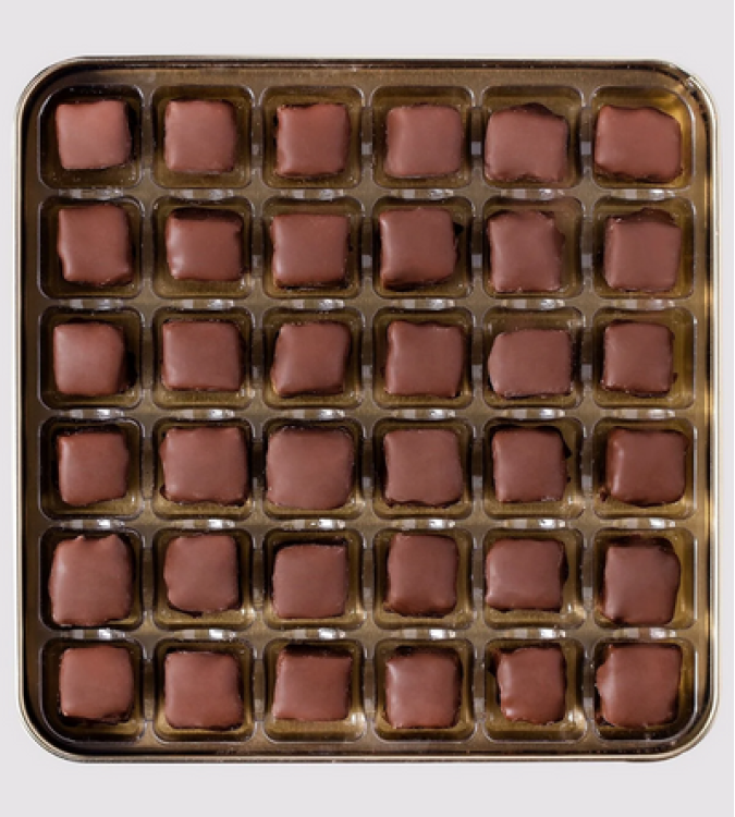 Chocolate Coated Turkish Delight with Extra Double Pistachio