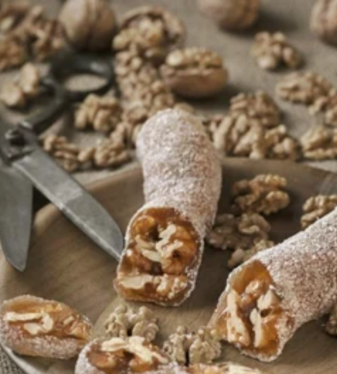 Turkish Delight Sausage with Walnut - 500 Gr