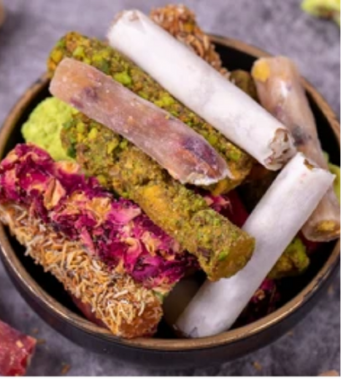 Mixed Finger Turkish Delight 650 gr