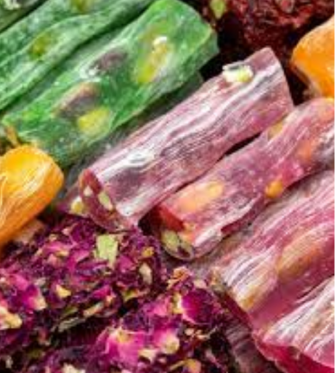 Mixed Finger Turkish Delight 650 gr