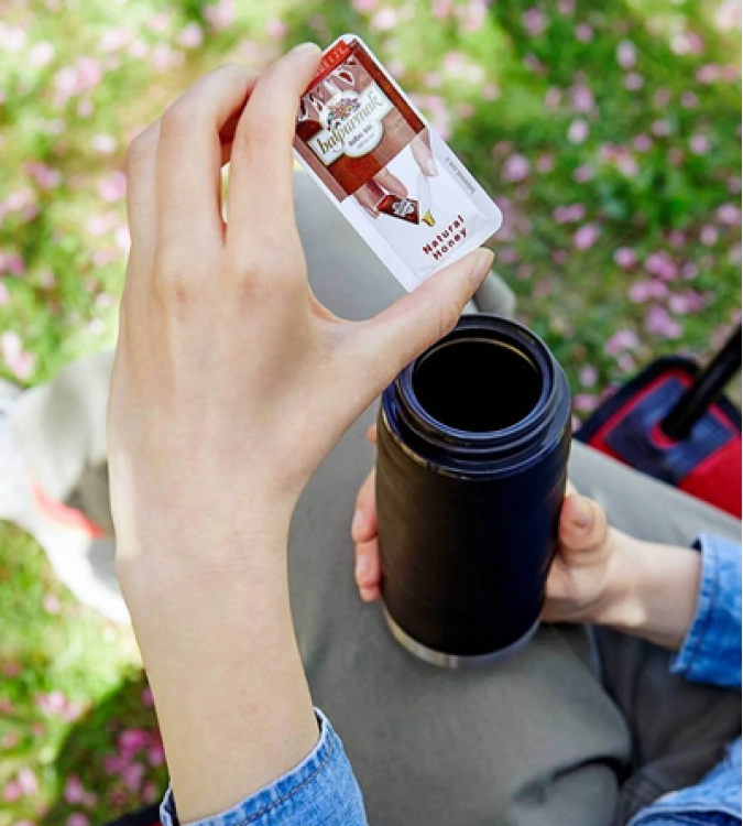 Folded Honey Strained Flower Honey 120 Pieces