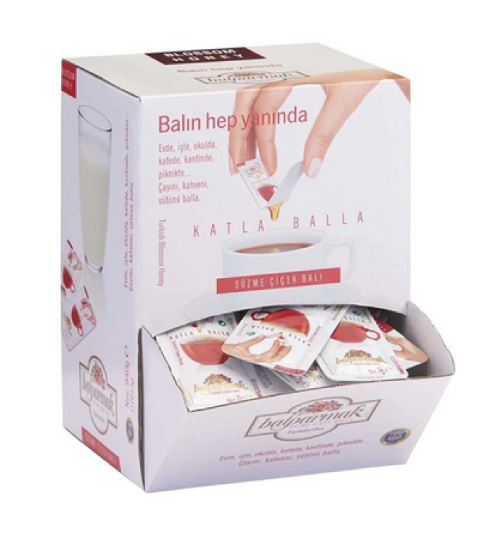 Folded Honey Strained Flower Honey 120 Pieces