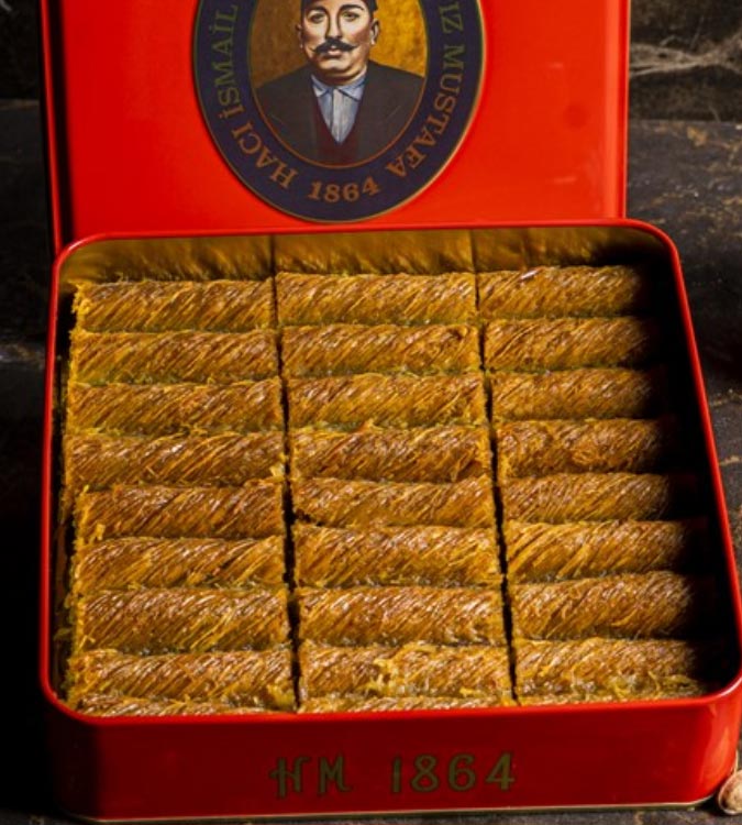 Burma Kadayif with Pistachio - Small Box 1kg - by Hafiz Mustafa