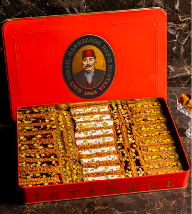 Mixed Ottoman Kadayef - Large Box - by Hafiz Mustafa