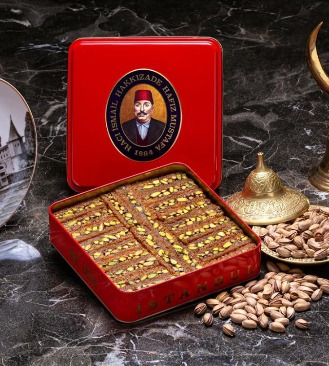 Ottoman Kadayef with Pistachio - Small box 1kg - by Hafiz Mustafa