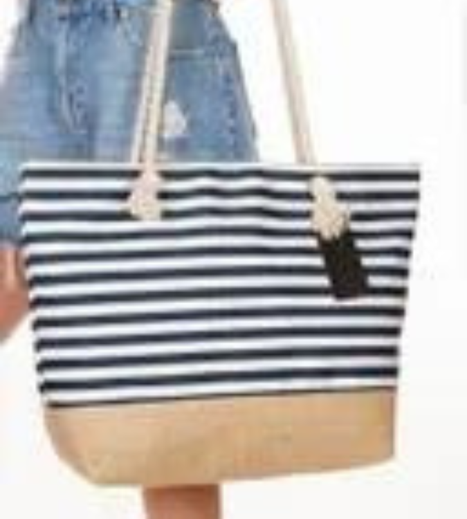 Straw women's shoulder bag