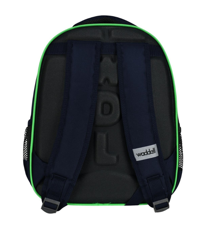 Basic education school bag with dinosaur lunch box