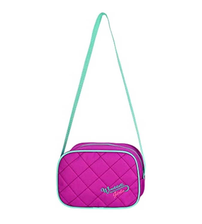 School backpack with butterfly lunch box