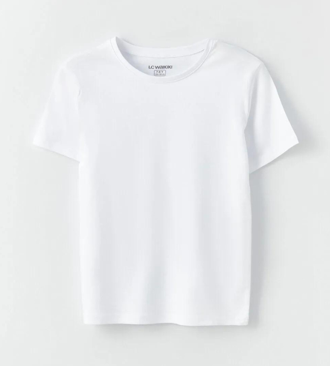 Lc Waikiki- T-Shirt - Round Neck and Short Sleeve