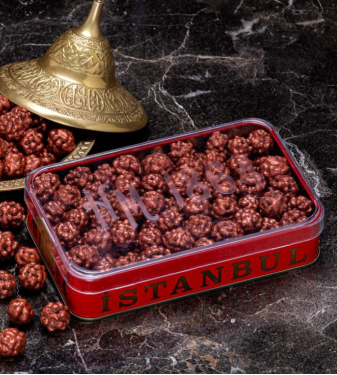 Milk Chocolate with Coffee Beans - by Hafiz Mustafa - 300gr Large Box