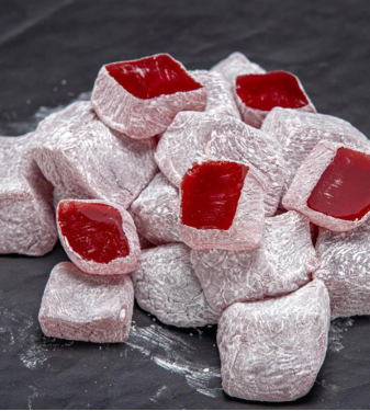Pomegranate Turkish Delight - 1kg - Hafiz Mustafa