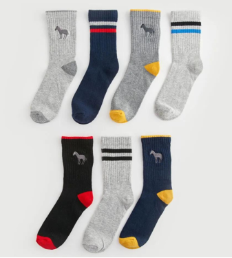 Boys' 7-pack of patterned socks -  Brand: LC WAIKIKI